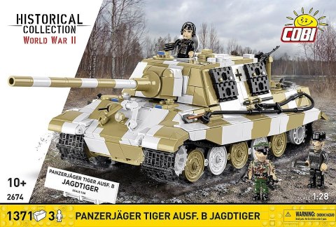 Klocki Panzerjager Tiger ausf.B 1371 elementy Cobi Klocki