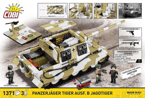 Klocki Panzerjager Tiger ausf.B 1371 elementy Cobi Klocki