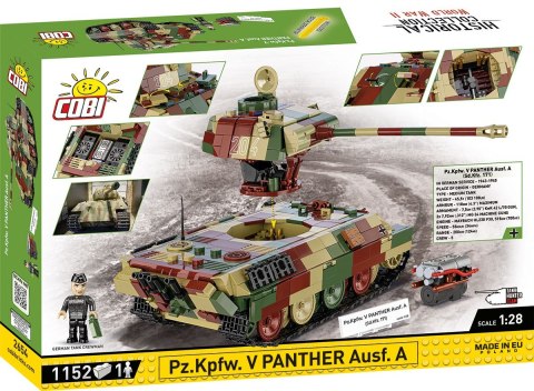 Klocki Pz.Kpfw.V Panther Ausf.A 1152 klocki Cobi Klocki