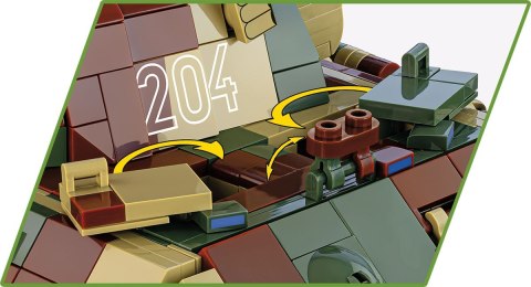 Klocki Pz.Kpfw.V Panther Ausf.A 1152 klocki Cobi Klocki