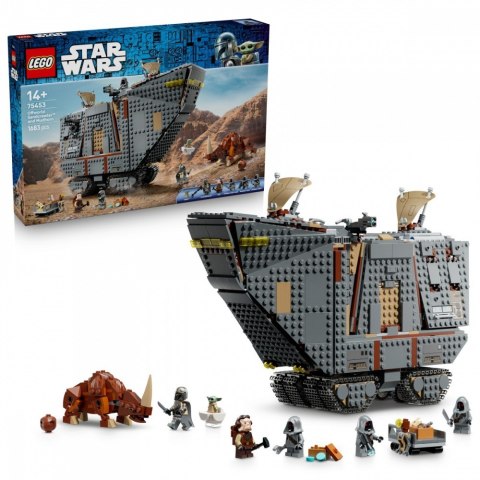 Klocki Star Wars 75453 Piaskoczołg wędrownych Jawów i bagnorożec LEGO