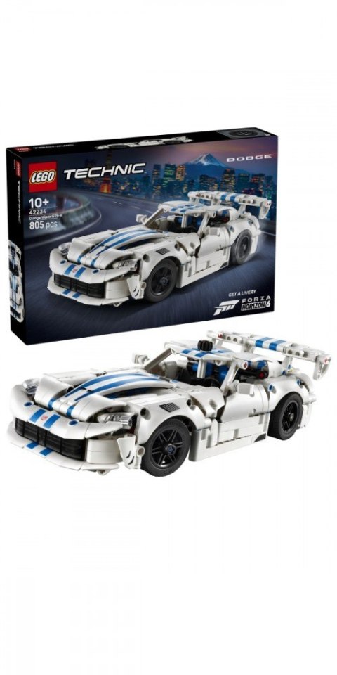 Klocki Technic 42234 Samochód sportowy Dodge Viper GTS-R LEGO