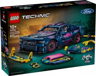 Klocki Technic 42236 Warsztat tuningowy: samochód Ford Mustang GT LEGO