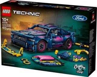 Klocki Technic 42236 Warsztat tuningowy: samochód Ford Mustang GT LEGO