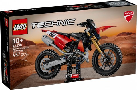 Klocki Technic 42238 Motocykl Ducati Desmo450 MX Factory LEGO