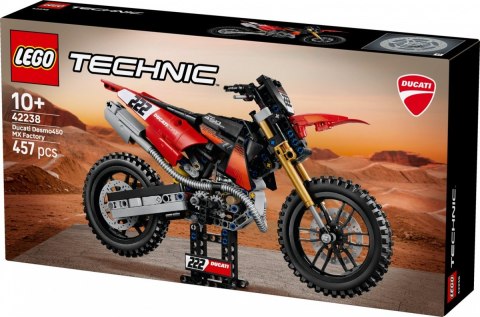 Klocki Technic 42238 Motocykl Ducati Desmo450 MX Factory LEGO