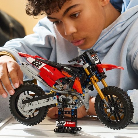 Klocki Technic 42238 Motocykl Ducati Desmo450 MX Factory LEGO