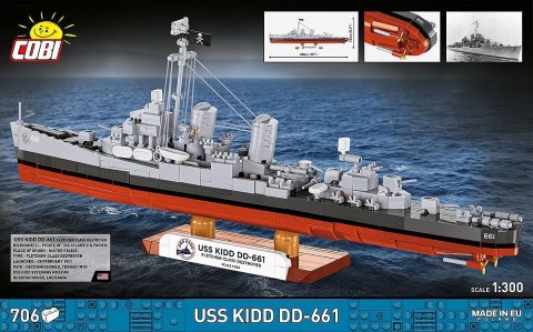 Klocki USS Kidd DD-661 Cobi Klocki