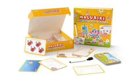 MALUBIKI 3+ PATRZĘ RYSUJĘ POZN MALUBI