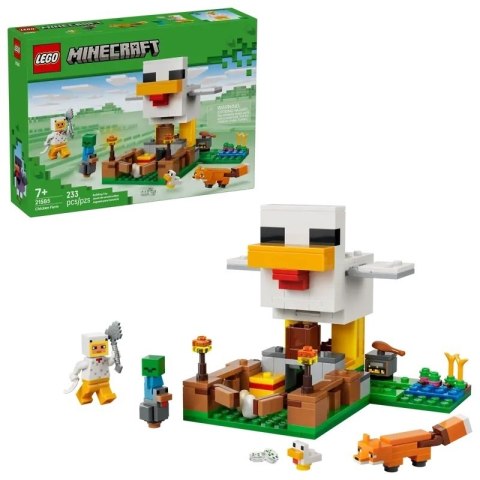 MINECRAFT FARMA KURZCZAKÓW LEGO