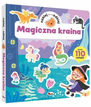 NAKLEJ ODKLEJ MAGICZNA KRAINA AWM WYDAWNICTWO