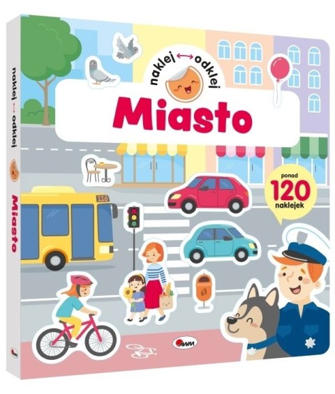 NAKLEJ ODKLEJ MIASTO AWM WYDAWNICTWO
