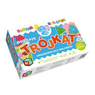 POZNAJĘ TRÓJKĄT SŁONIK BALONIK MULTIGRA