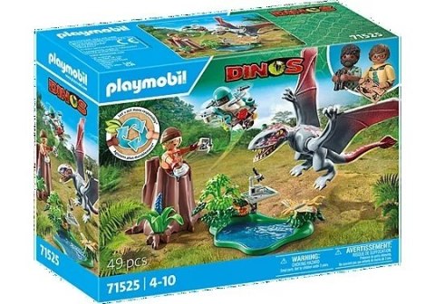 STACJA BADAWCZA DLA DINOZAURÓW PLAYMOBIL