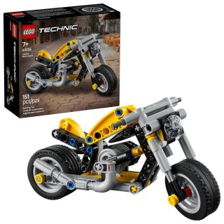 TECHNIC ŻÓŁTY MOTOCYKL LEGO