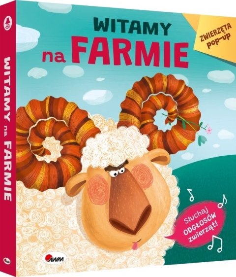 WITAMY NA FARMIE ZWIERZ.POP-UP AWM WYDAWNICTWO