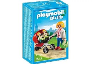 WÓZEK DLA BLIŹNIAKÓW PLAYMOBIL