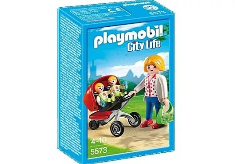 WÓZEK DLA BLIŹNIAKÓW PLAYMOBIL