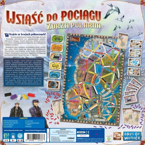 Gra Wsiąść do Pociągu: Zorza Polarna Rebel