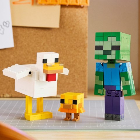 Klocki Minecraft 21582 Kurzy jeździec LEGO