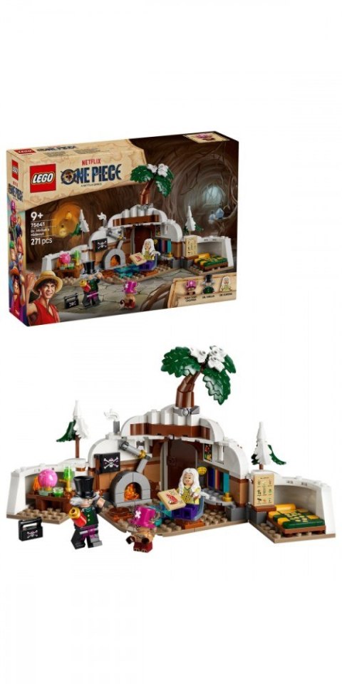 Klocki One Piece 75641 Kryjówka doktora Hiluluka LEGO