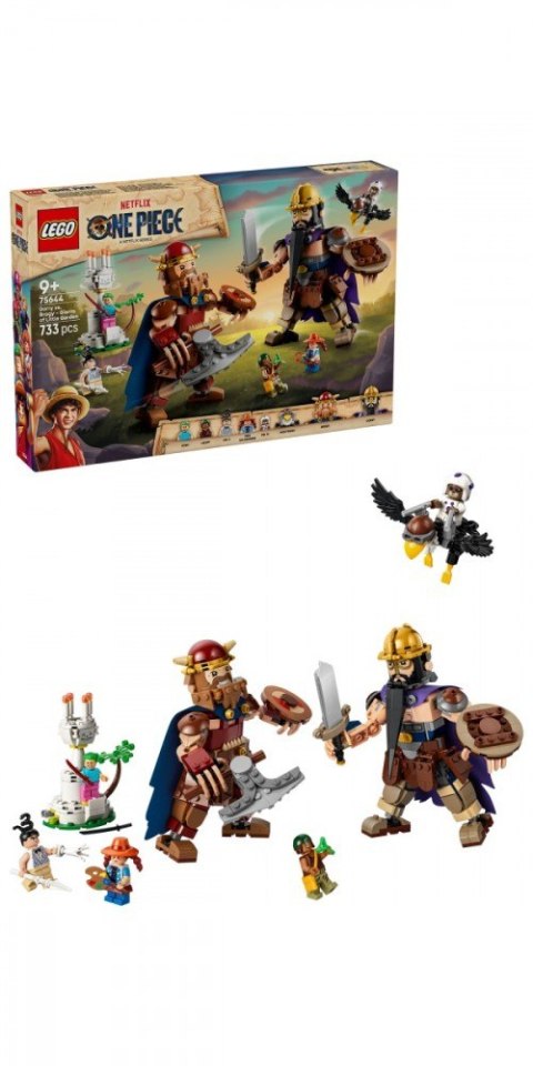 Klocki One Piece 75644 Dorry kontra Brogy - Giganci z Little Garden LEGO