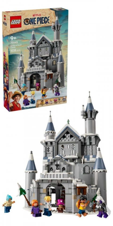 Klocki One Piece 75645 Bitwa pod zamkiem Drum LEGO
