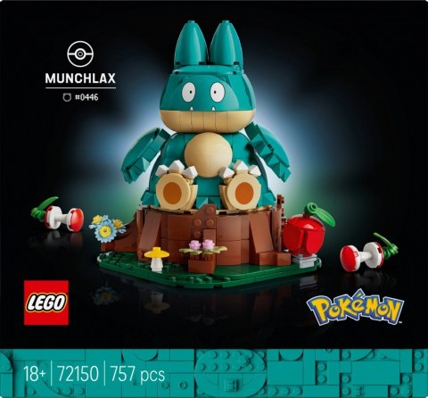 Klocki Pokemon 72150 Munchlax LEGO