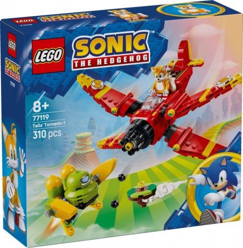 Klocki Sonic 77119 Tails i Tornado-1 LEGO