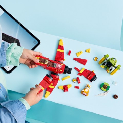 Klocki Sonic 77119 Tails i Tornado-1 LEGO