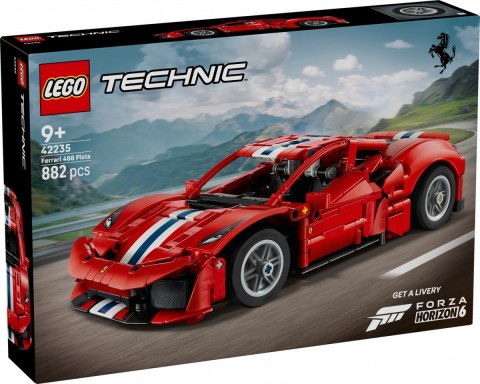 Klocki Technic 42235 Samochód Ferrari 488 Pista LEGO