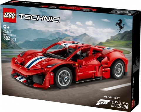 Klocki Technic 42235 Samochód Ferrari 488 Pista LEGO