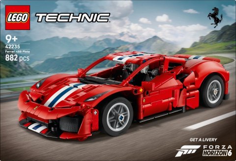 Klocki Technic 42235 Samochód Ferrari 488 Pista LEGO