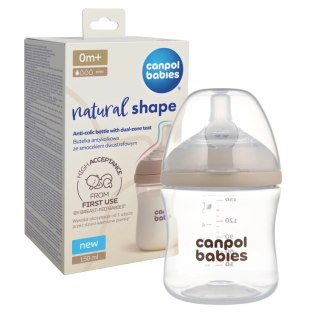 BUTELKA ZE ZM. DWUSTREF. 150ML CANPOL BABIES