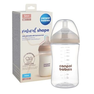 BUTELKA ZE ZM. DWUSTREF. 260ML CANPOL BABIES