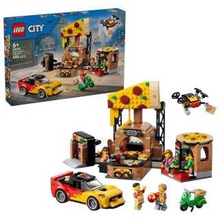 CITY DOSTAWA PIZZY Z POJAZDAMI LEGO