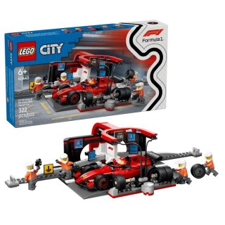 CITY F1 PIT STOP I MECHANIKA LEGO