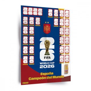 FIFA World Cup 2026 Plakat z naklejkami Panini Kolekcja