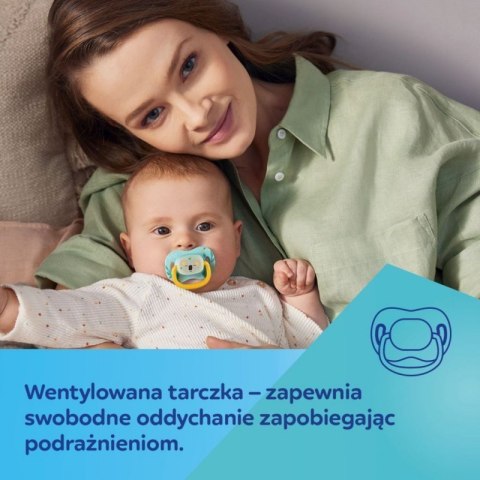 Smoczek sil. sym. 6-18m koala CANPOL BABIES