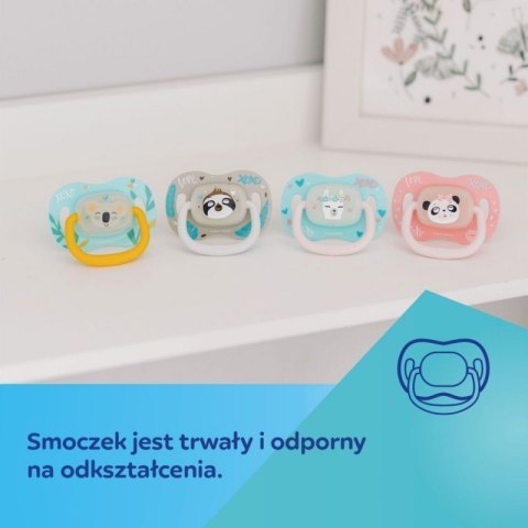 Smoczek sil. sym. 6-18m lama CANPOL BABIES