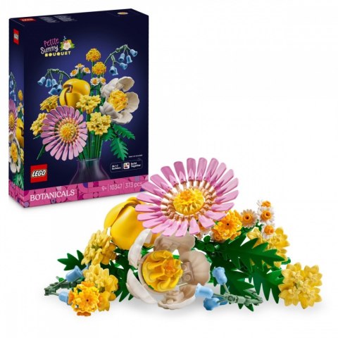 Klocki Botanicals 10347 Mały bukiet żółtych kwiatów