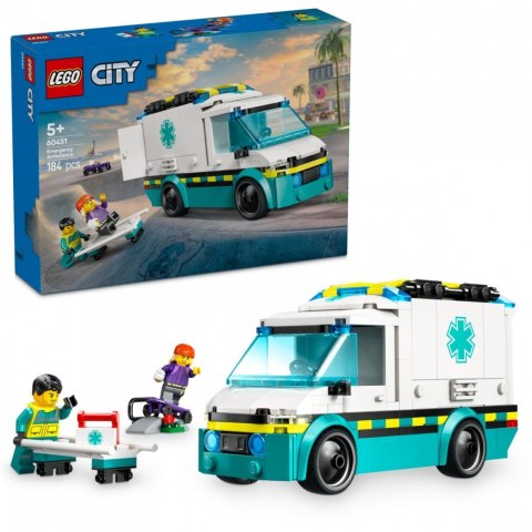 Klocki City 60451 Karetka pogotowia