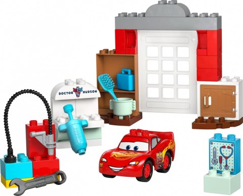 Klocki DUPLO Disney 10456 Wizyta McQueena w warsztacie Wójta