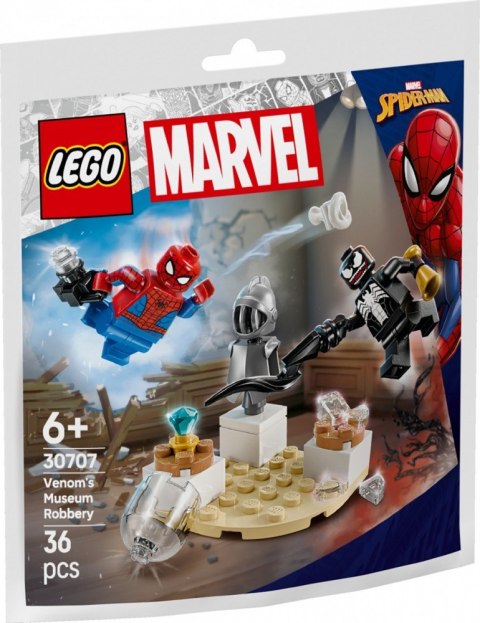 Klocki Super Heroes 30707 Napad Venoma na muzeum