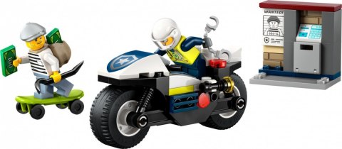 Klocki City 60455 Pościg na motocyklu policyjnym