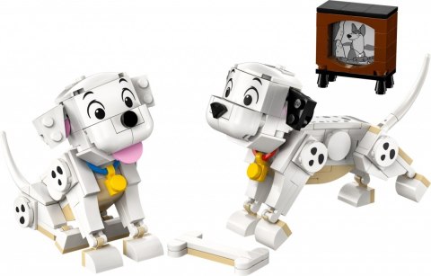 Klocki Disney 43271 101 dalmatyńczyków - Szczeniaczki Szczęściarz i Penny