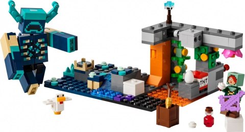 Klocki Minecraft 21274 Spotkanie ze strażnikiem