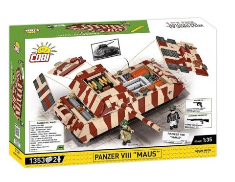 Klocki Panzer VIII Maus