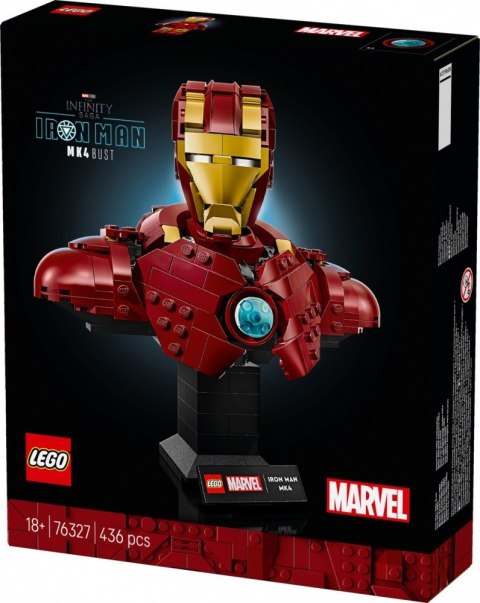 Klocki Super Heroes 76327 Popiersie Iron Mana MK4
